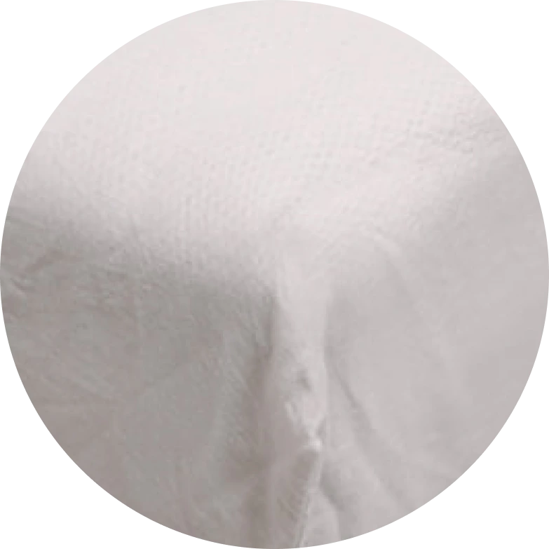 zoom in hoeslaken om matras
